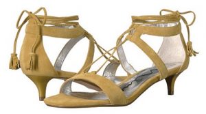 Zappos - NIna Kitten Heel Sandals